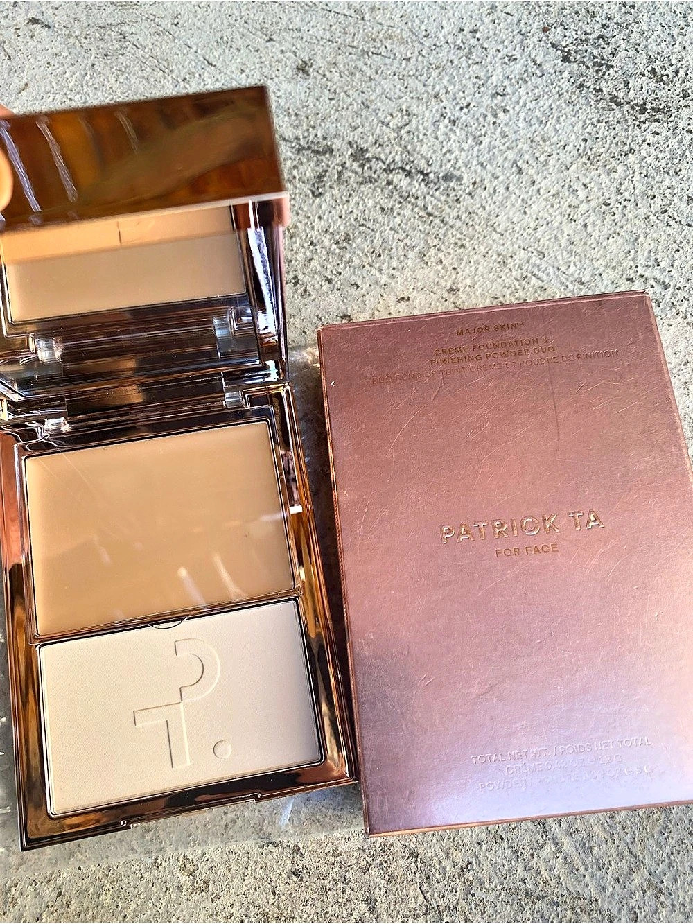 Patrick Ta Major Skin Crème Foundation & Finishing Powder Duo Foundation Fair3